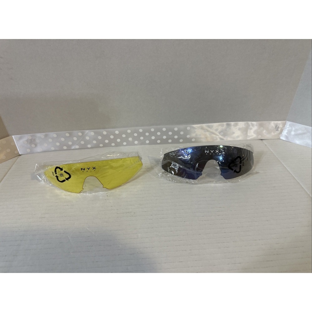 NYX GOLF Sunglasses Kit 2 Lens Interchangeable (xx)